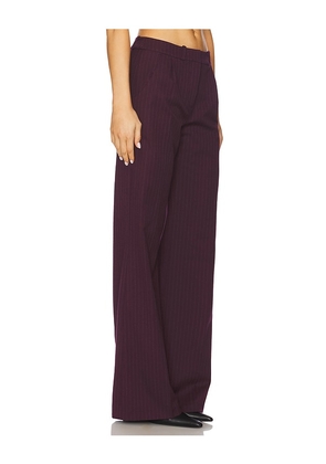Amanda Uprichard Slater Pants in Burgundy. Size M. Also in L.