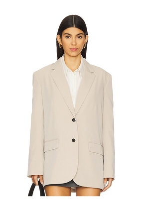 EAVES Siya Blazer in Beige. Size L. Also in S, XS, XXS.