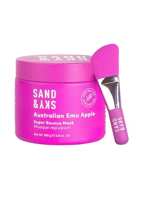 Sand & Sky Emu Apple Super Bounce Mask in Beauty: NA.