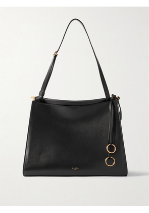 Alaïa - Le Click Medium Leather Shoulder Bag - Black - One size