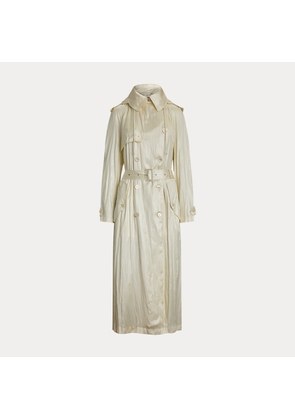 Twyla Charmeuse Trench Coat