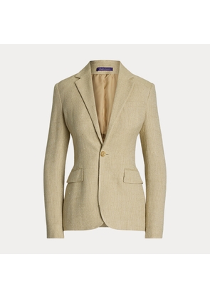 Safia Linen-Blend Tweed Jacket