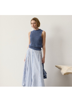 Shamus Striped Linen Maxiskirt