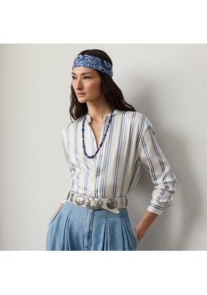 Imann Striped Silk Shirt