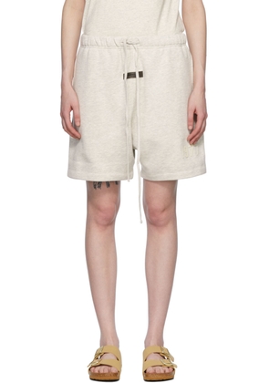 Fear of God ESSENTIALS Off-White Cotton Shorts