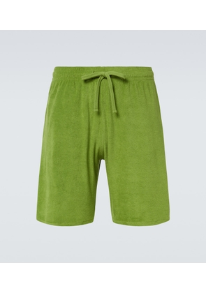 Vilebrequin Cotton-blend terry Bermuda shorts