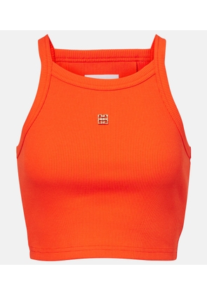 Givenchy Cotton jersey crop top
