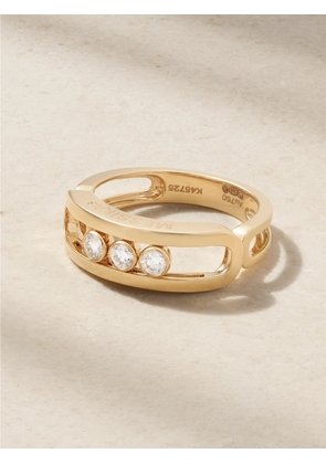 Messika - Move Classique 18-karat Gold Diamond Ring - 52,54