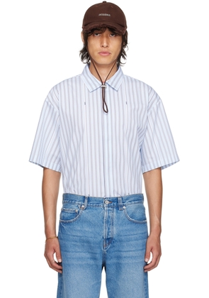JACQUEMUS Blue Les Classiques 'La Chemise' Shirt
