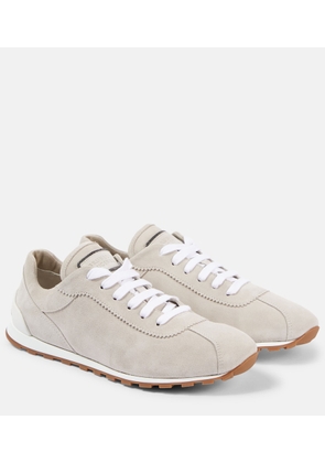 Brunello Cucinelli Monili suede sneakers