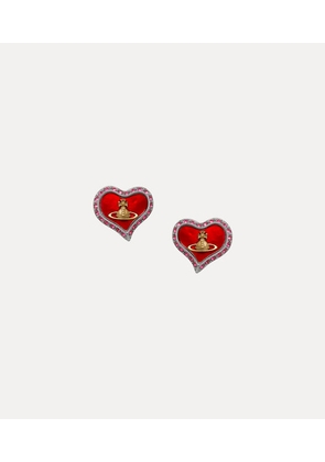 Vivienne Westwood Petra Earrings Silver Brass Women