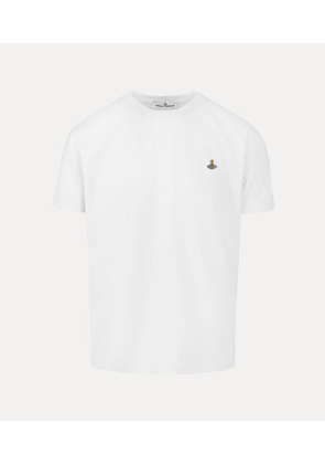 Vivienne Westwood Classic T-shirt Multicolour Orb Cotton White L Unisex