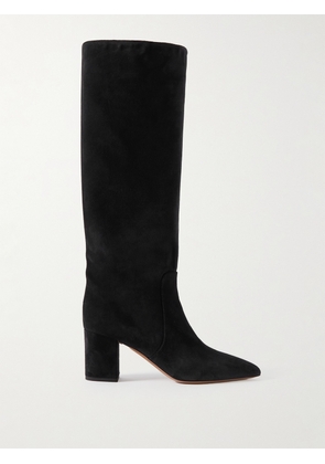 Paris Texas - Anja Suede Knee Boots - Black - IT35,IT35.5,IT36,IT36.5,IT37,IT37.5,IT38,IT38.5,IT39,IT39.5,IT40,IT40.5,IT41,IT41.5,IT42