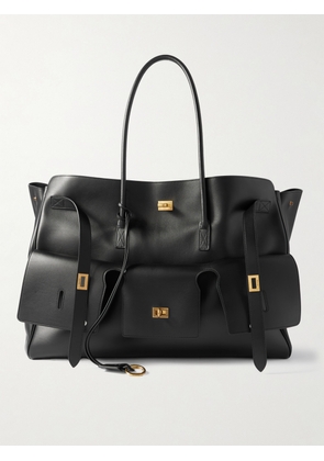 Balenciaga - Bel Air Carry All Maxi Leather Tote - Black - One size