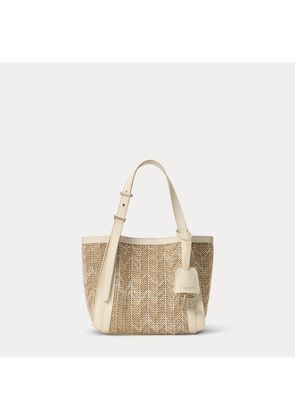 RL 888 Herringbone Jute-Blend Mini Tote