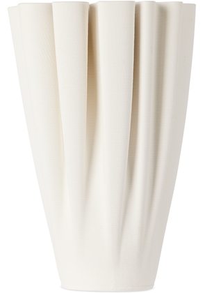 ferm LIVING Off-White Dedali Vase
