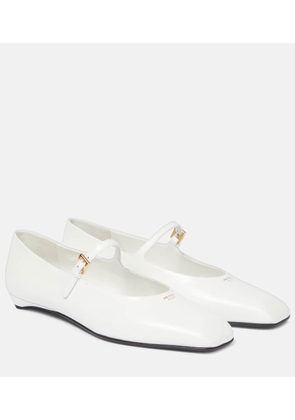 Prada Leather Mary Jane flats