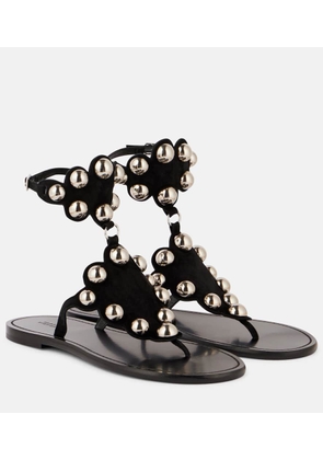 Isabel Marant Velvee studded suede sandals