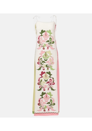 Adriana Degreas Inamorata printed maxi dress