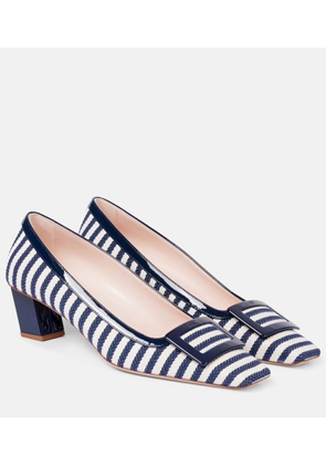 Roger Vivier Belle Vivier striped pumps