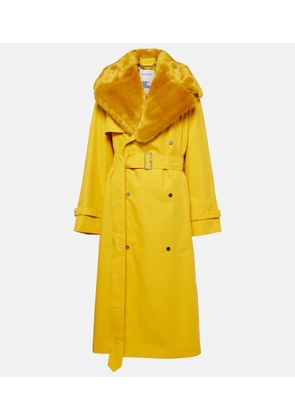 Burberry Kennington oversized gabardine trench coat