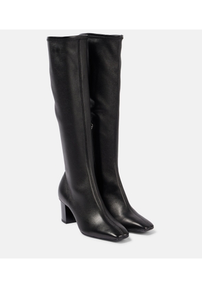 Max Mara Stretchy leather knee-high boots