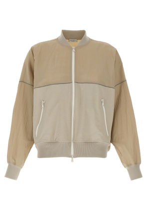 Brunello Cucinelli Two-material Sweatshirt