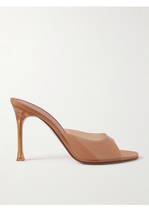 Amina Muaddi - Alexa Pvc Mules - Neutrals - IT35,IT35.5,IT36,IT36.5,IT37,IT37.5,IT38,IT38.5,IT39,IT39.5,IT40,IT40.5,IT41,IT41.5,IT42,IT43