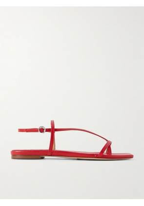 Aeyde - Ella Leather Slingback Sandals - Red - IT35,IT35.5,IT36,IT36.5,IT37,IT37.5,IT38,IT38.5,IT39,IT39.5,IT40,IT40.5,IT41,IT41.5,IT42