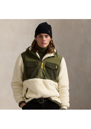 Pile Fleece Hybrid Hoodie