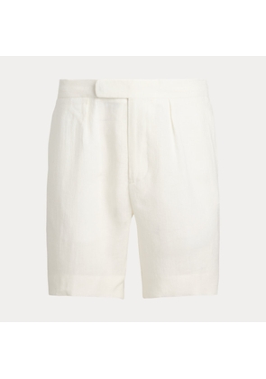 Hand-Tailored Linen Dobby Short
