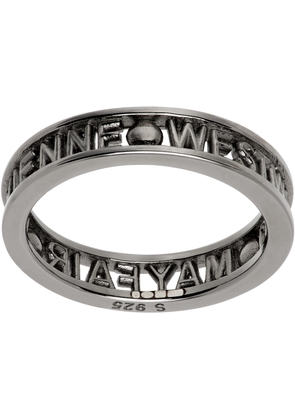 Vivienne Westwood Gunmetal Westminster Ring