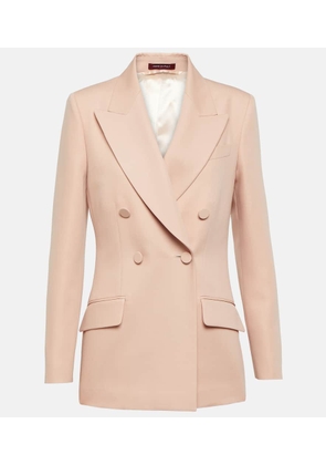 Gucci Double-breasted wool and mohair blazer