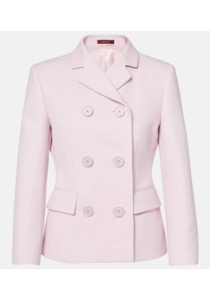Gucci Double-breasted cotton canvas blazer