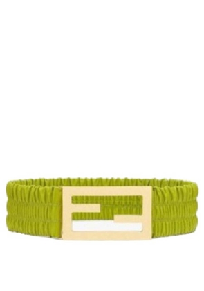 Fendi Nappa-Leather Elastic Belt