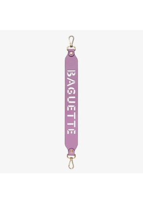 Fendi Strap You-Purple Leather Mini Shoulder Strap