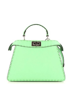 Fendi Peekaboo Top Handle Leather Bag