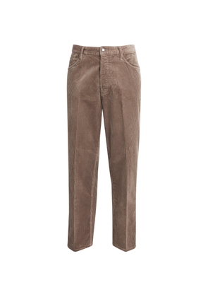Emporio Armani Corduroy Straight Trousers