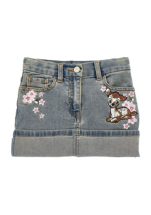 Monnalisa Denim Mini Skirt
