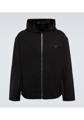 Prada Hooded virgin wool jacket