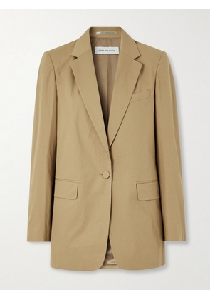 Dries Van Noten - Oversized Cotton-poplin Blazer - Neutrals - FR 34,FR 36,FR 38,FR 40,FR 42,FR 44
