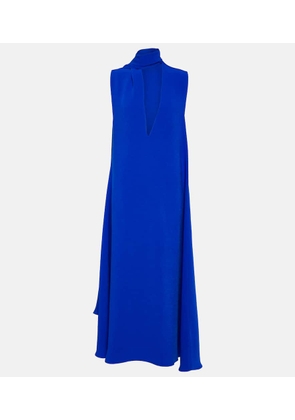 Ferragamo V-neck midi dress