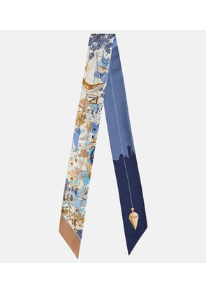 Ferragamo Printed silk scarf