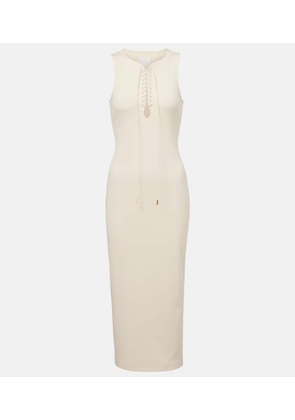 Givenchy Ribbed-knit cotton midi dress