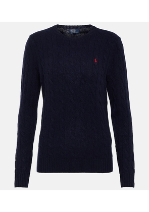 Polo Ralph Lauren Cable-knit cashmere and wool sweater