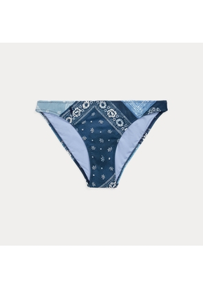 Bandanna-Print Hipster Bikini Bottom