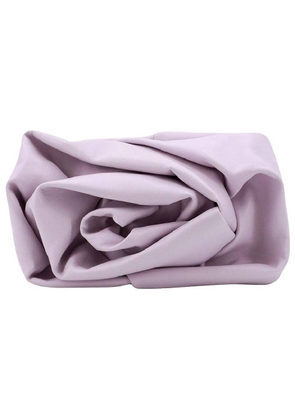 Burberry Faux Flower Detailing Clutch Bag