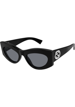 Gucci Grey Cat Eye Ladies Sunglasses GG1843S 001 53