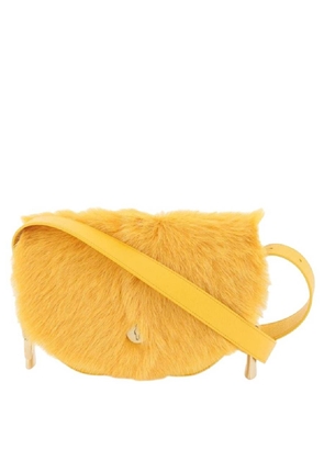 Burberry Chess Leather Satchel Bag