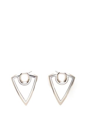 Alexander McQueen Arrow Triangle Shape Earrings